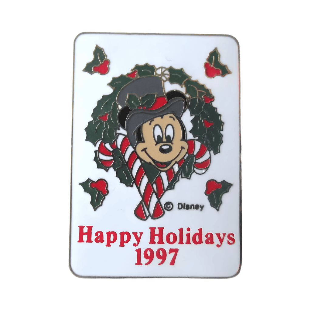 Happy Holidays 1997 - Victorian Mickey Mouse Disney pin