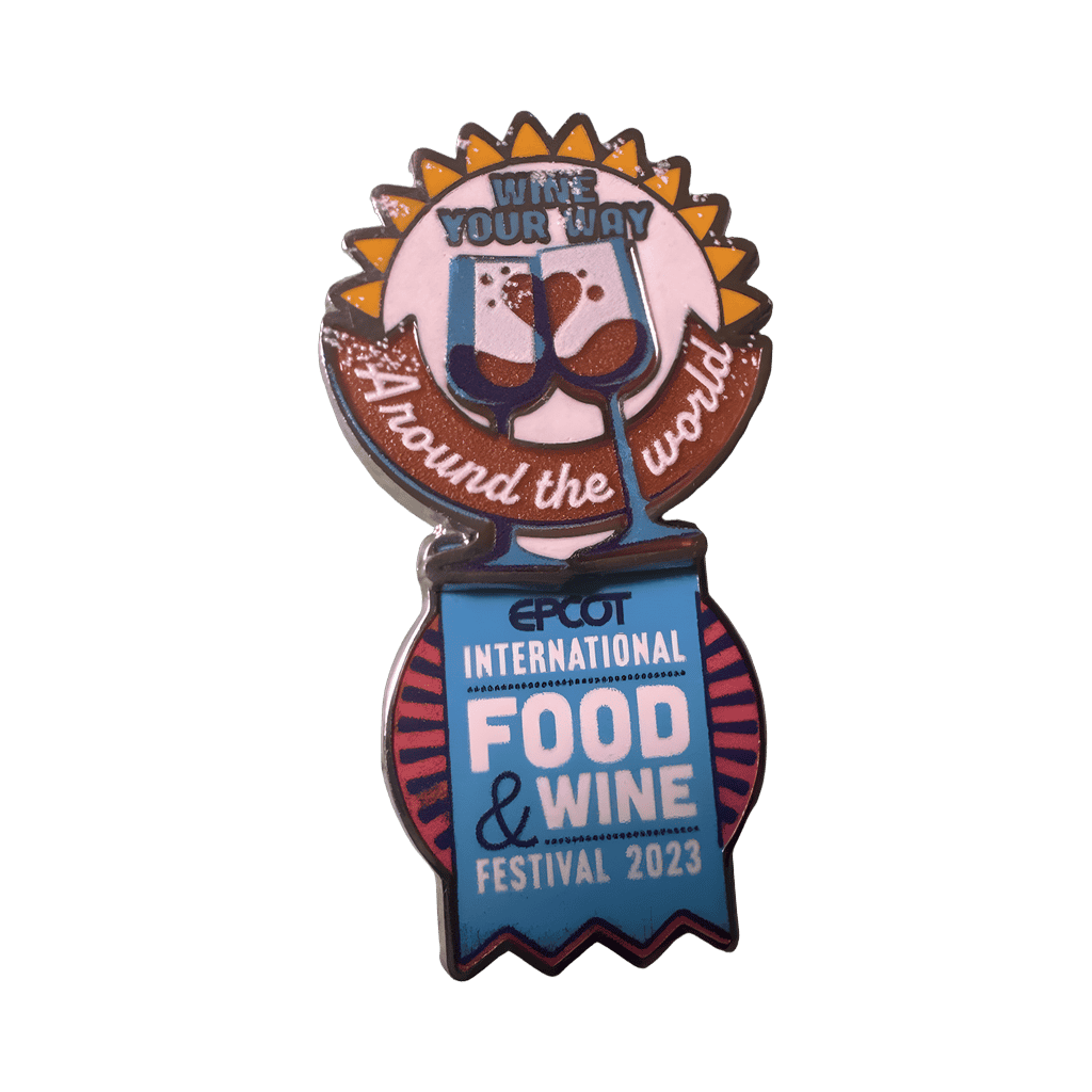 Wine Your Way Around The World Disney pin