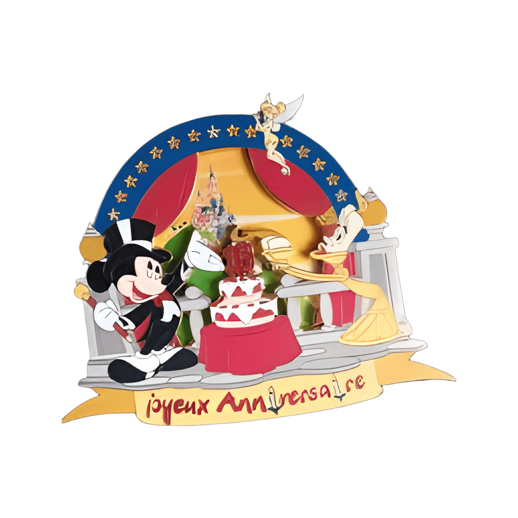 12 Avril - Disneyland Paris Anniversary Disney pin