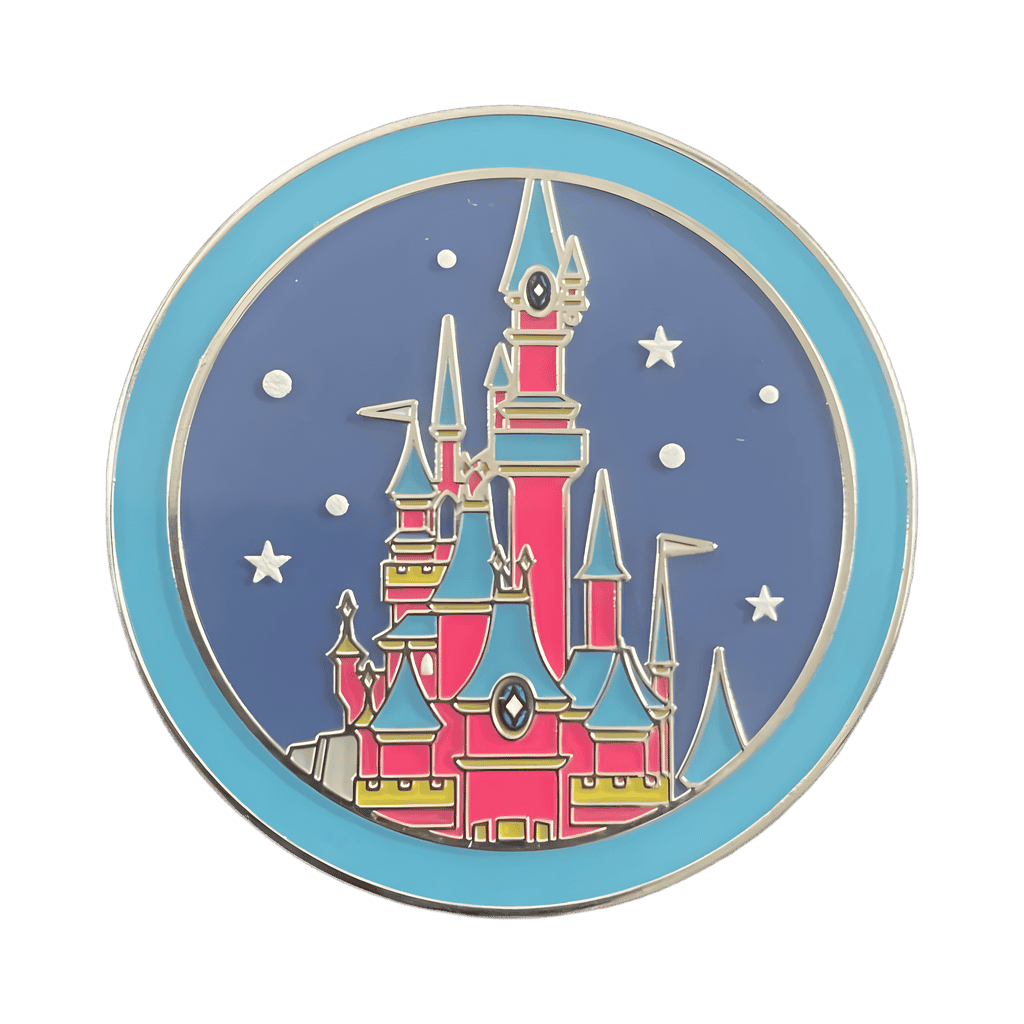 Castle - 2024 lanyard set Disney pin