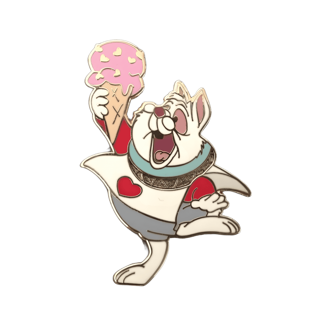 White Rabbit Disney pin