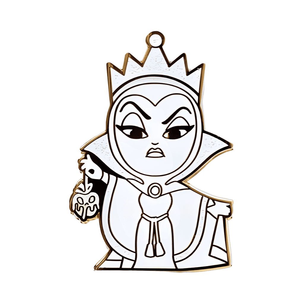 Evil Queen White Chase Disney pin