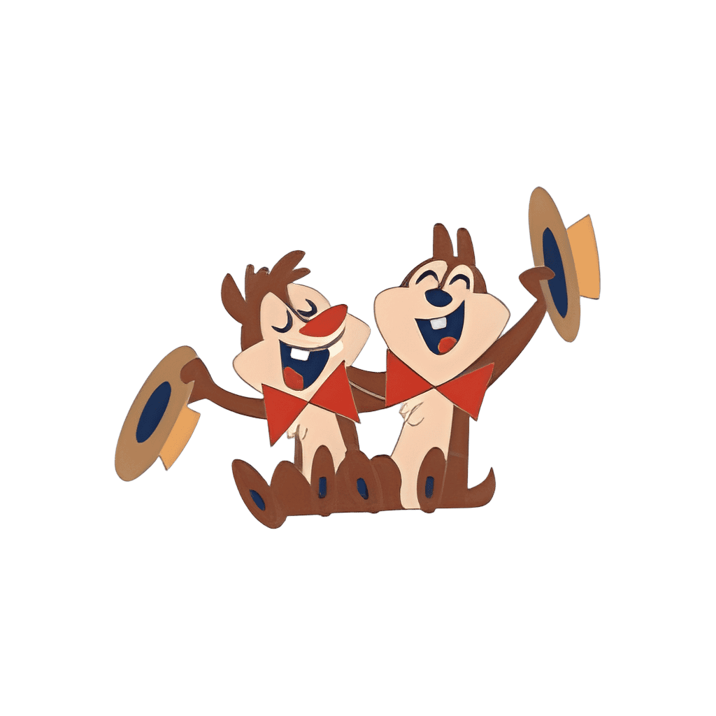 Chip & Dale Disney pin
