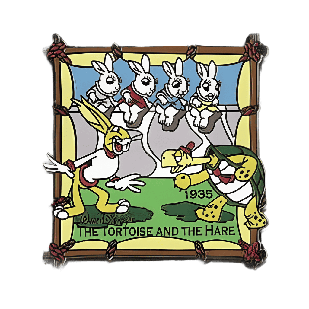 The Tortoise and the Hare 1935 Disney pin