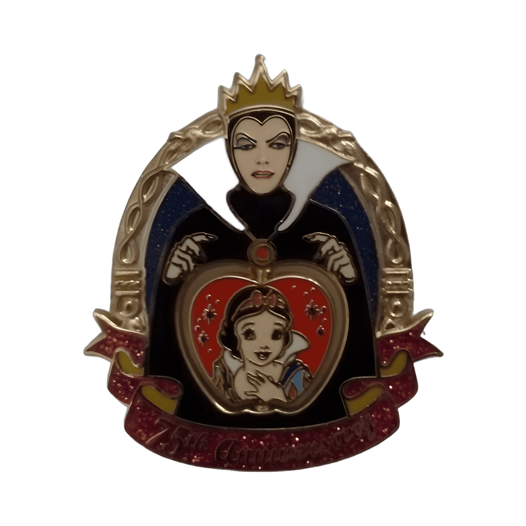 Evil Queen and Snow White Spinner Disney pin
