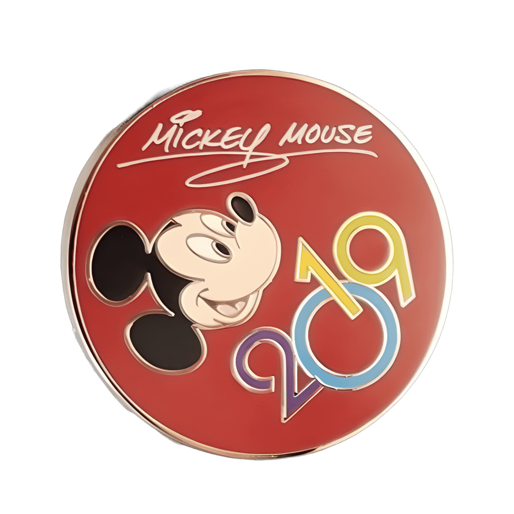 2019 Dated Lanyard Starter Set - Mickey Mouse Disney pin