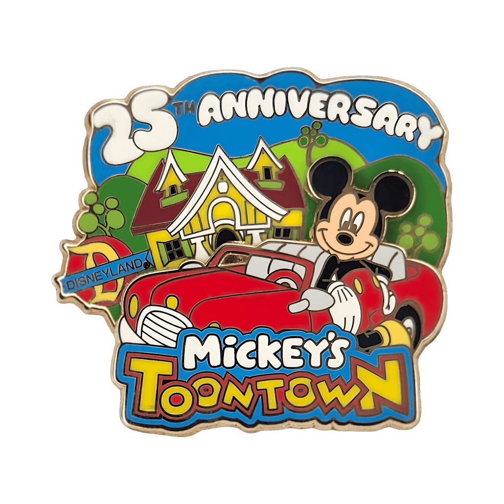 25th Anniversary Cast Exclusive — Mickey and His Car Disney pin