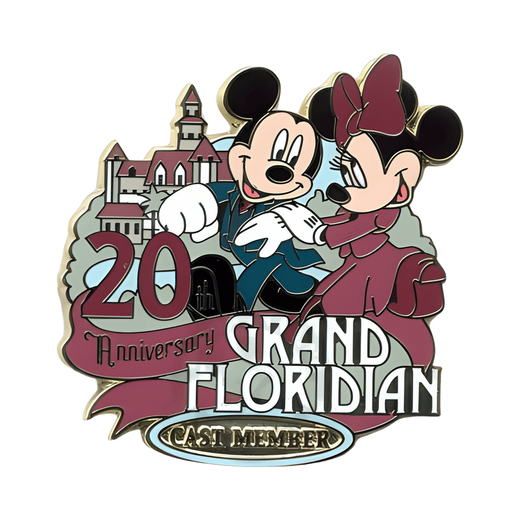 Mickey & Minnie - 20th Anniversary Disney pin