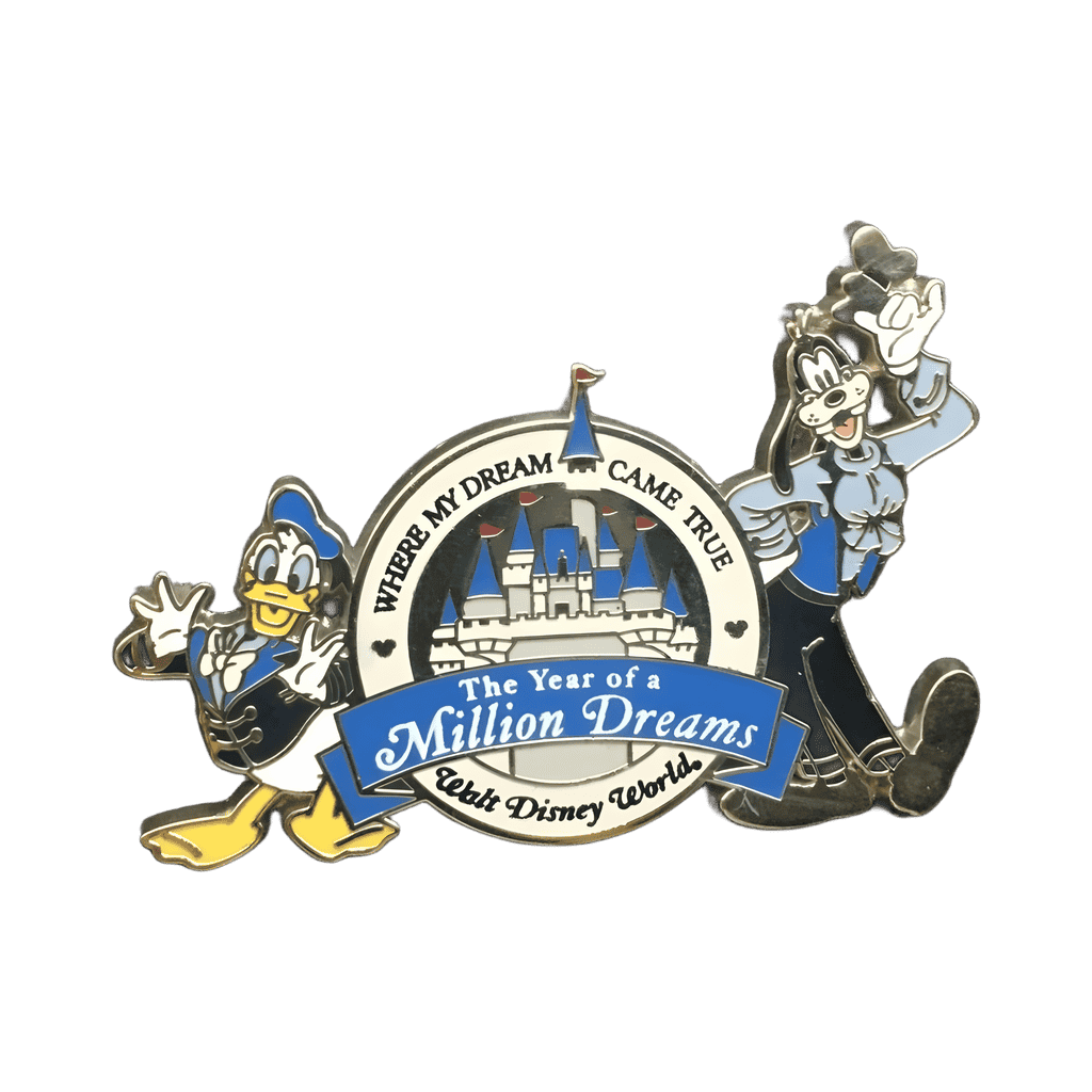 The Year of a Million Dreams (Donald Duck and Goofy) Disney pin