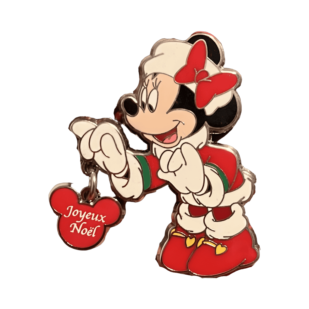 Minnie Mouse Christmas Ornament Disney pin
