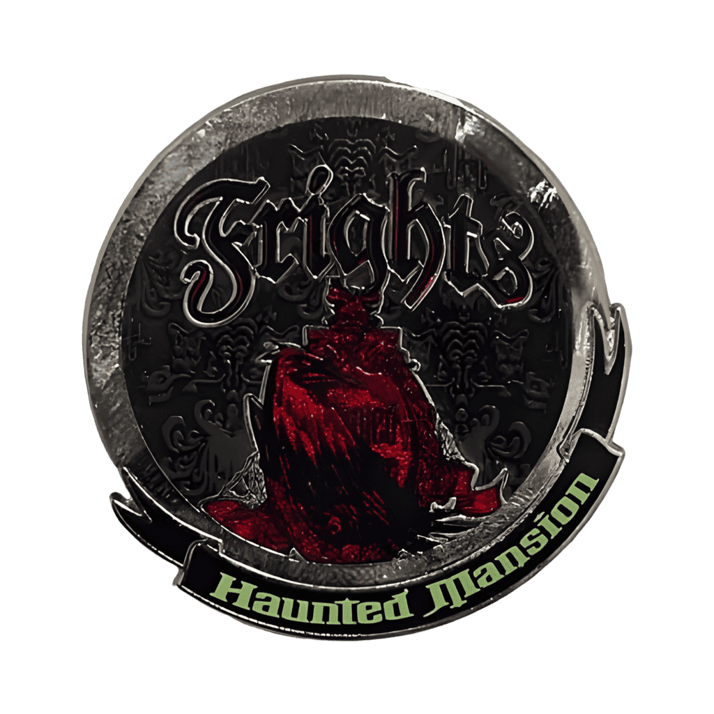 Frights (Raven and Entrance Plaque) Disney pin