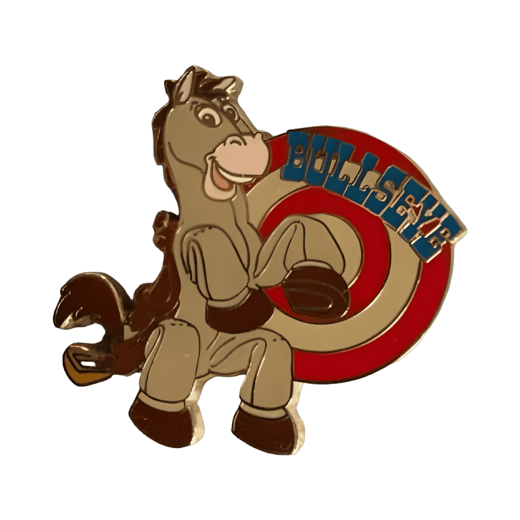 Bullseye Disney pin