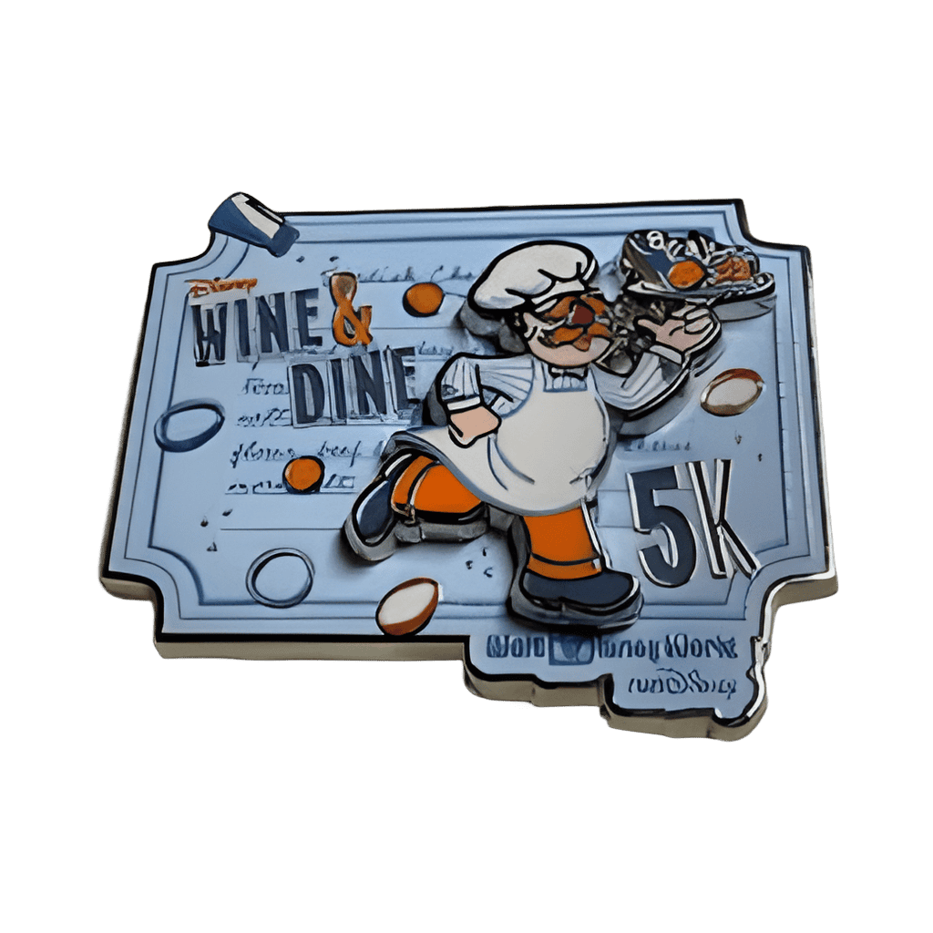 Swedish Chef 5k Disney pin