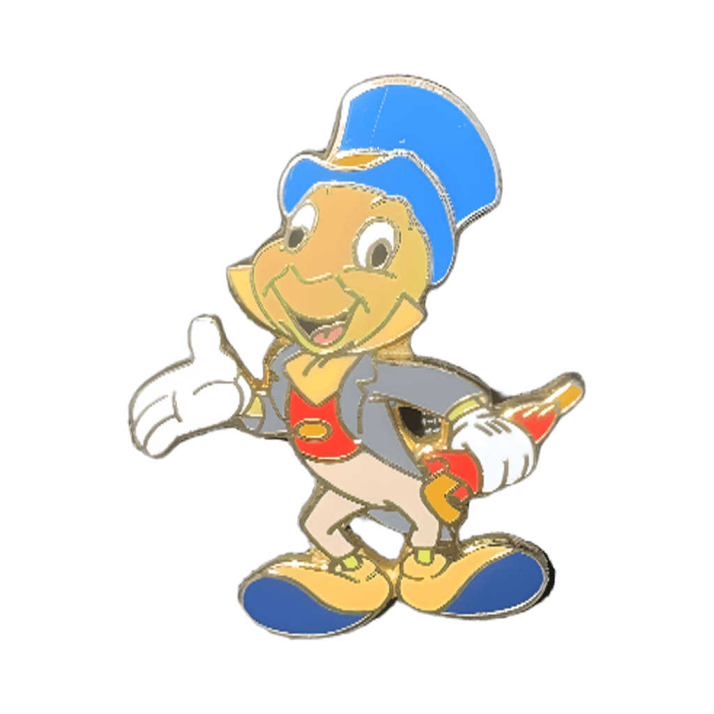 Jiminy Cricket Holding Umbrella Disney pin