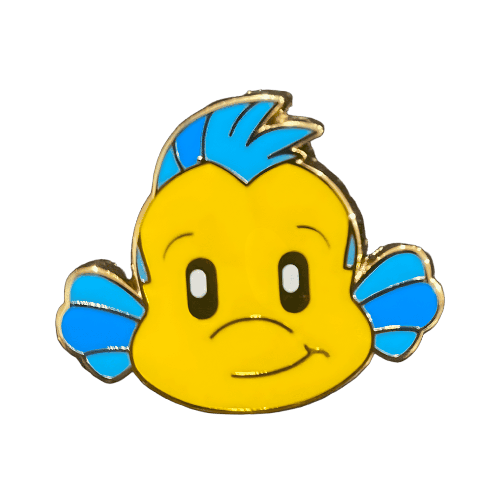 Flounder Disney pin