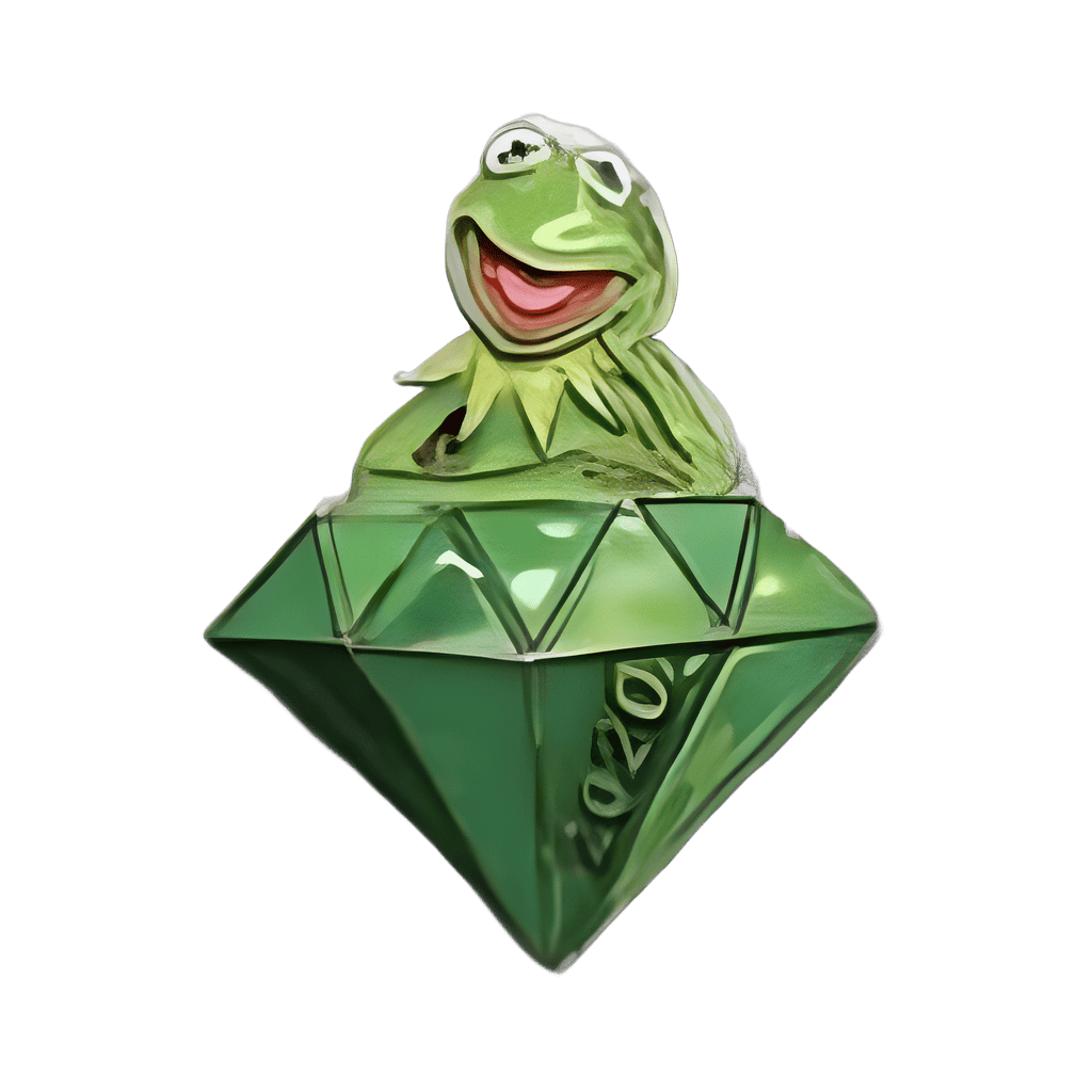 We're All Green Here Emeralds Boxed Set - Kermit Disney pin