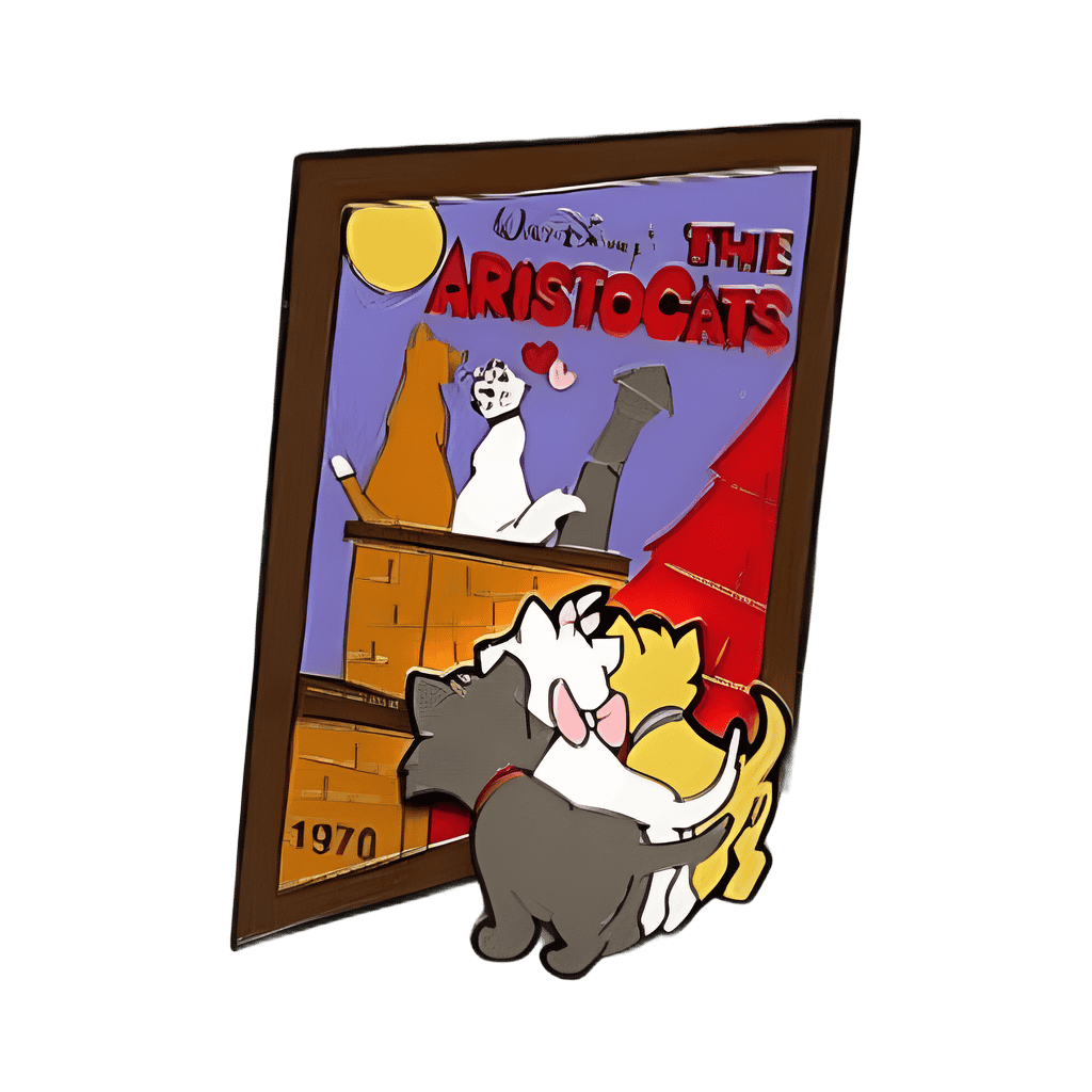 The Aristocats - 1970 Disney pin