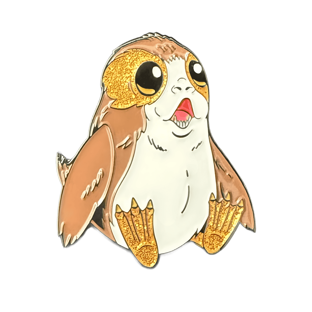Bam! Junior Collectible Enamel Pin - Porg Disney pin