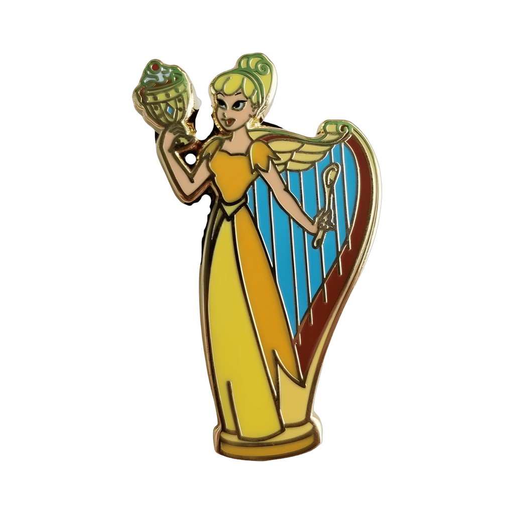 The Golden Harp Disney pin