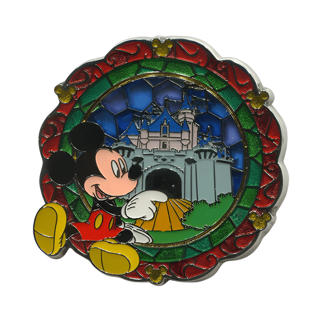 Mickey at Sleeping Beauty's Castle Disney pin