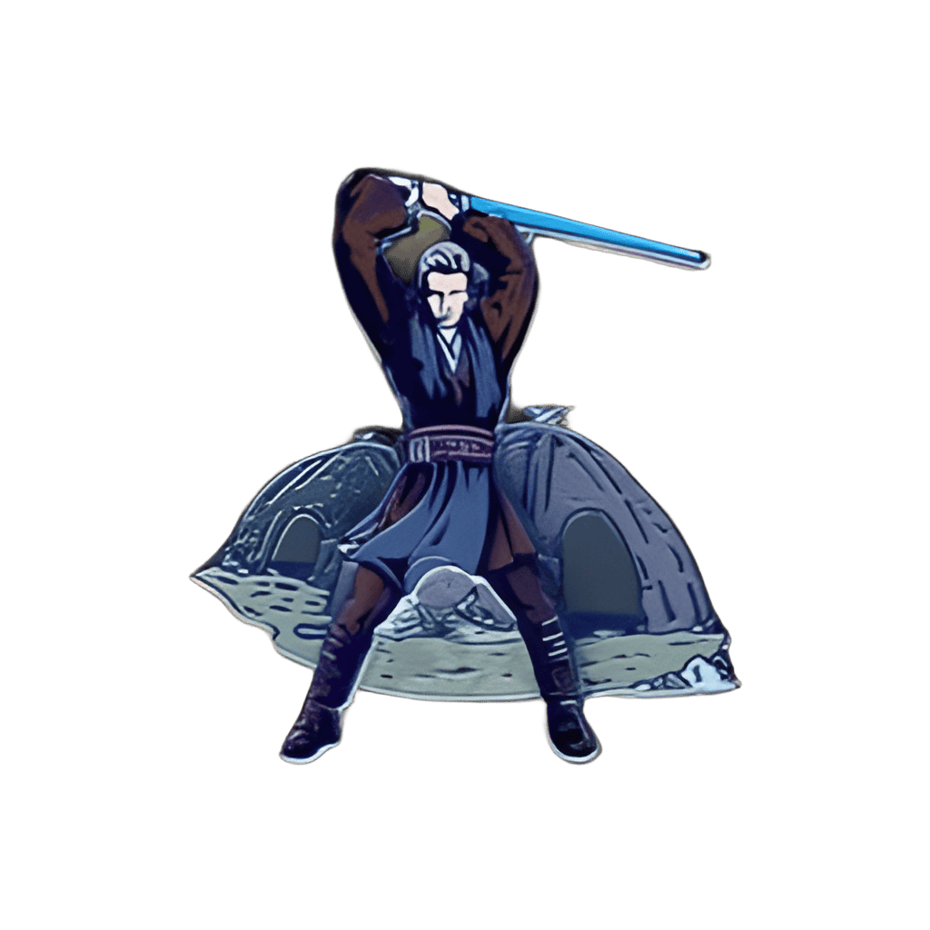 Anakin with Lightsaber Disney pin