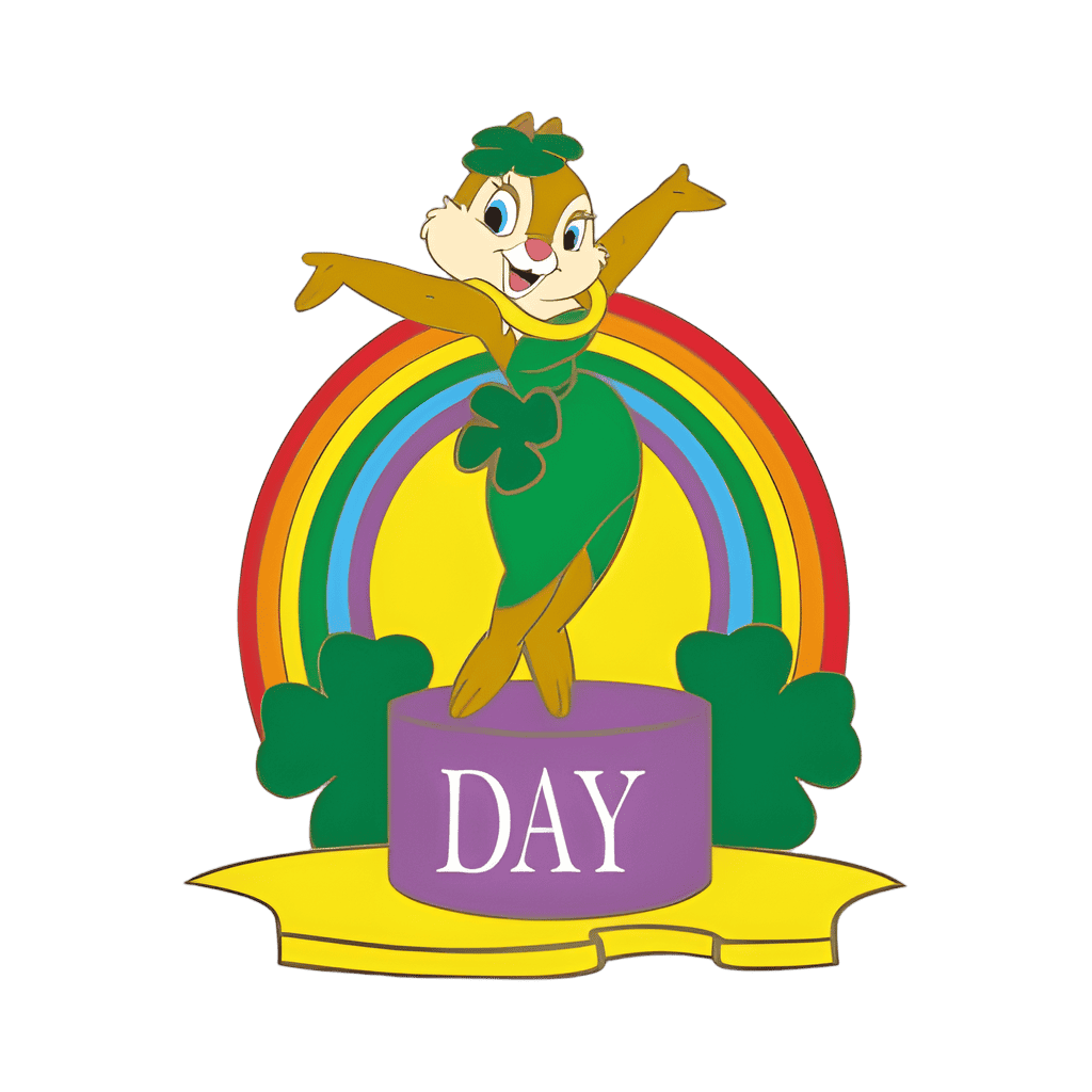 2020 - Clarice with Rainbow and Clovers Disney pin