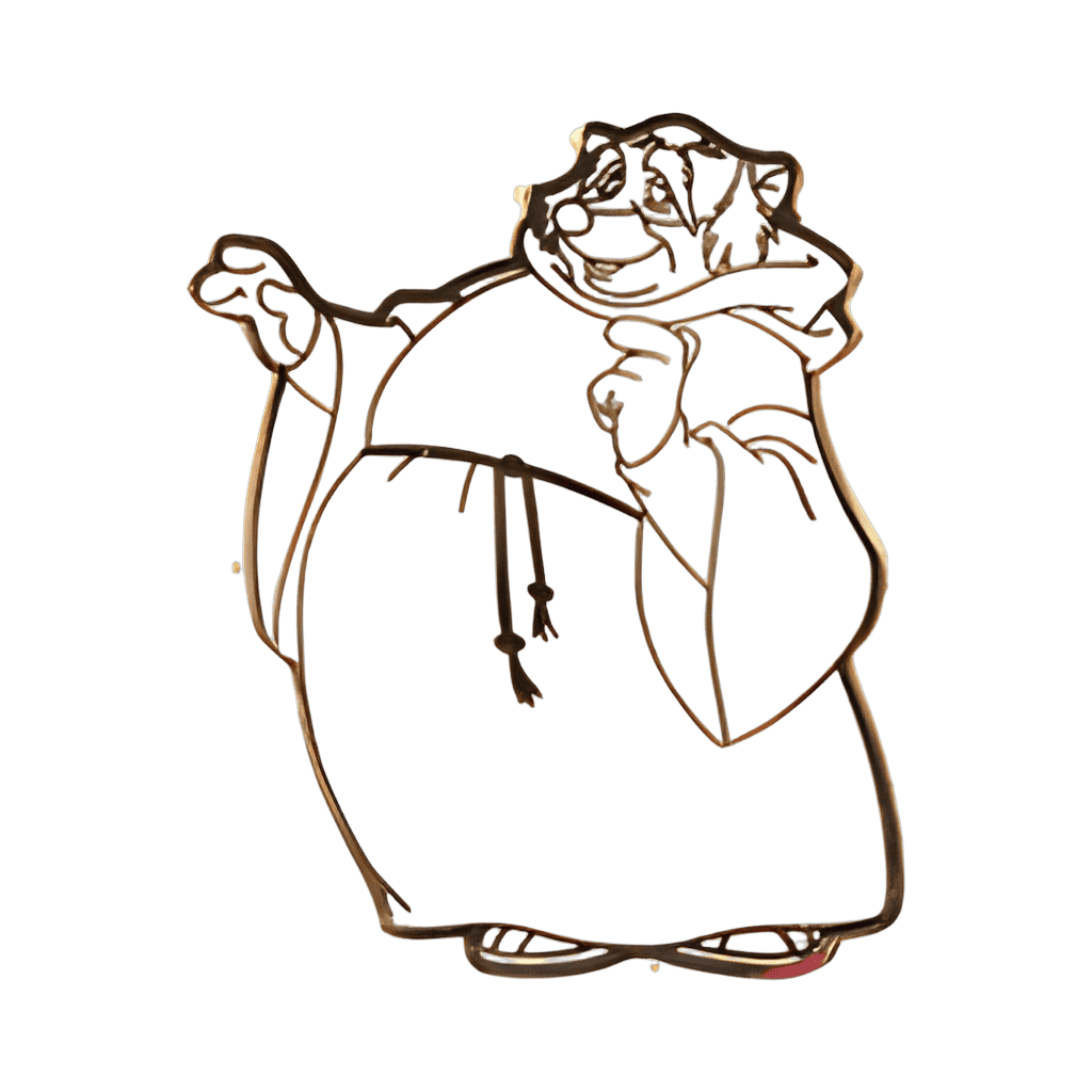Friar Tuck (Chase) Disney pin