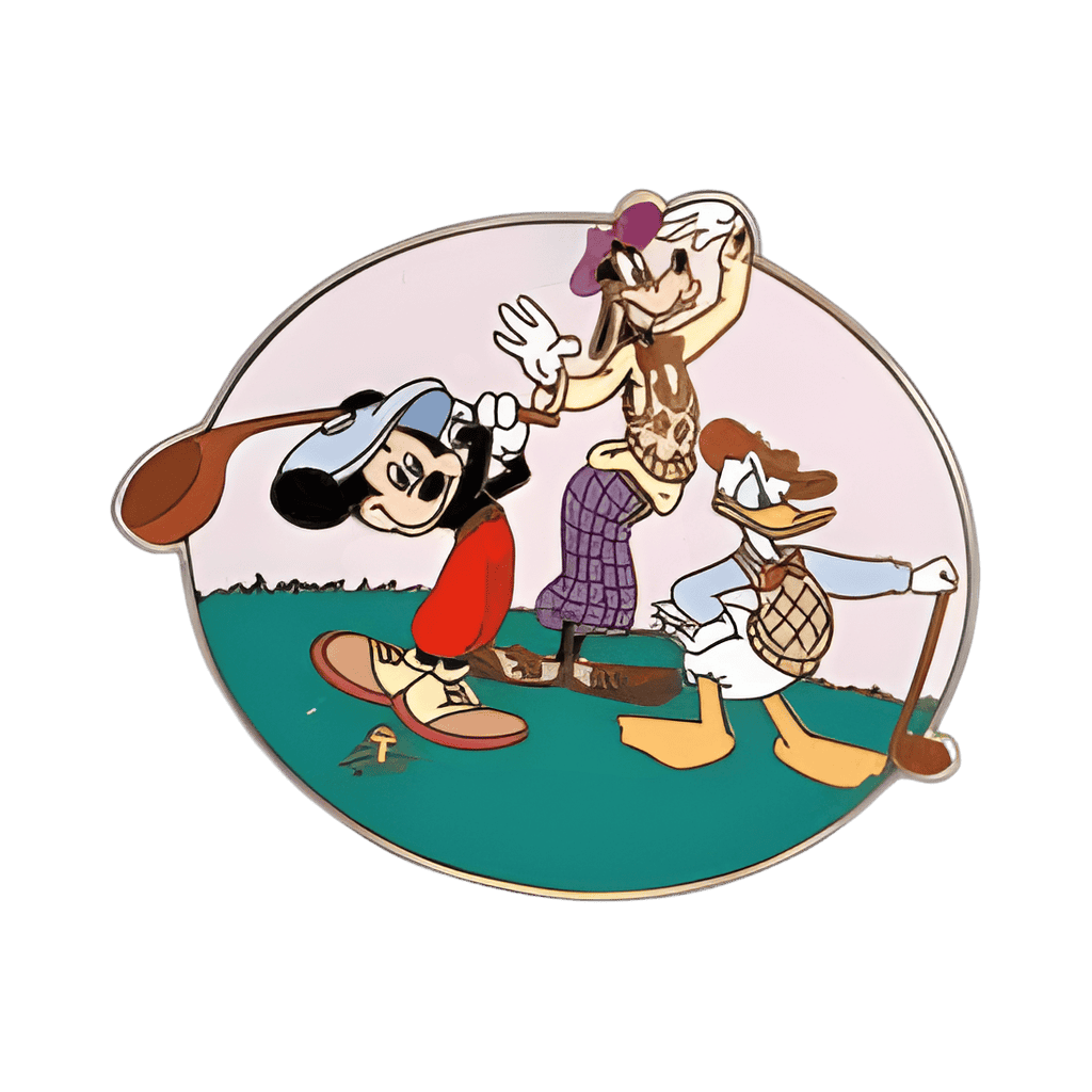 Mickey, Donald & Goofy Golf Disney pin