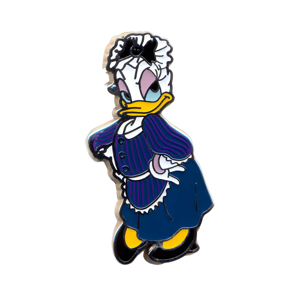 The Haunted Mansion Donald and Daisy Cast Costume Set - Maid Daisy Duck Disney pin