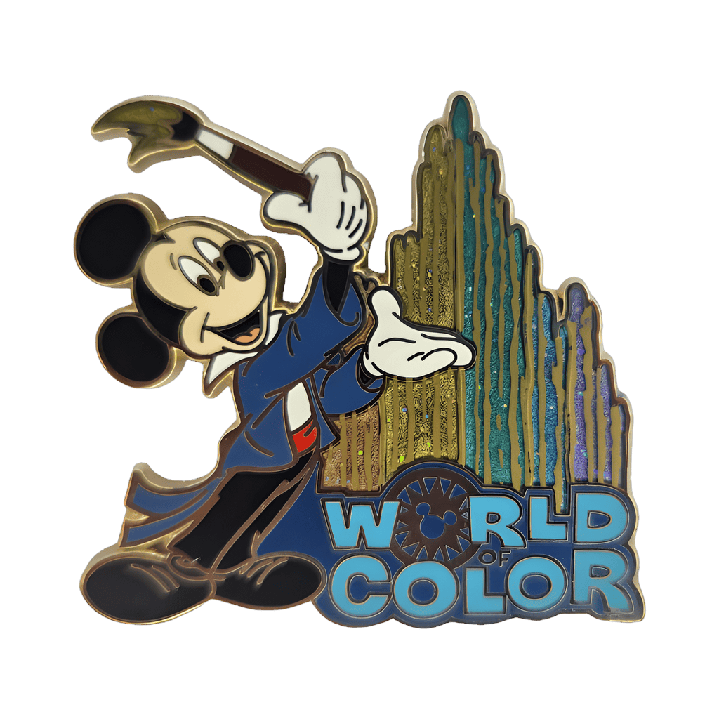 Mickey Mouse with Paint Brush and Fountains Disney pin