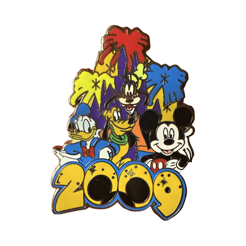 Mickey, Donald, Goofy, Pluto - 2009 Disney pin