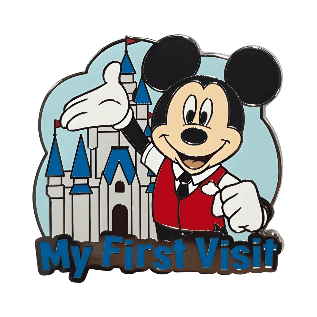 Mickey My First Visit Disney pin