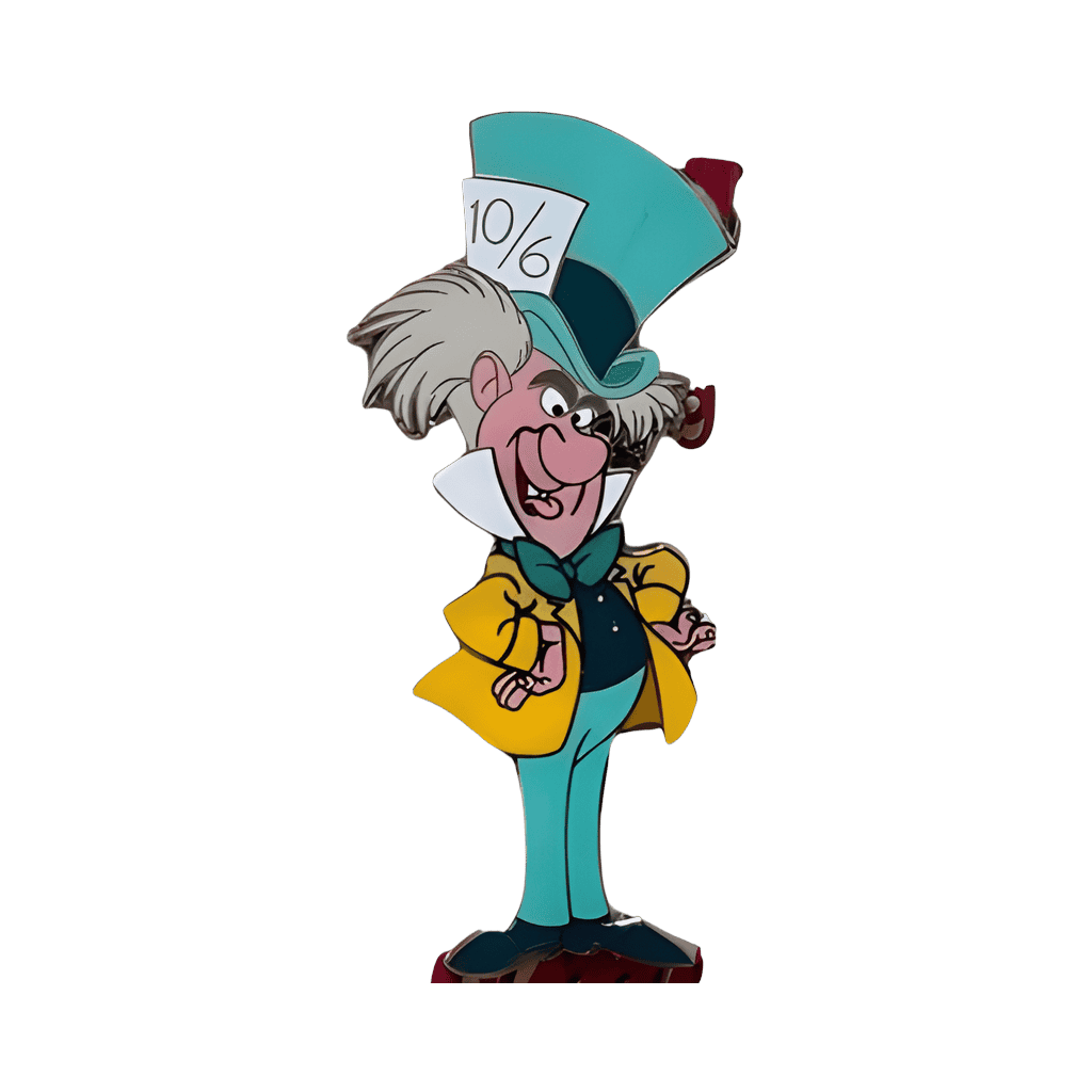 Mad hatter Disney pin