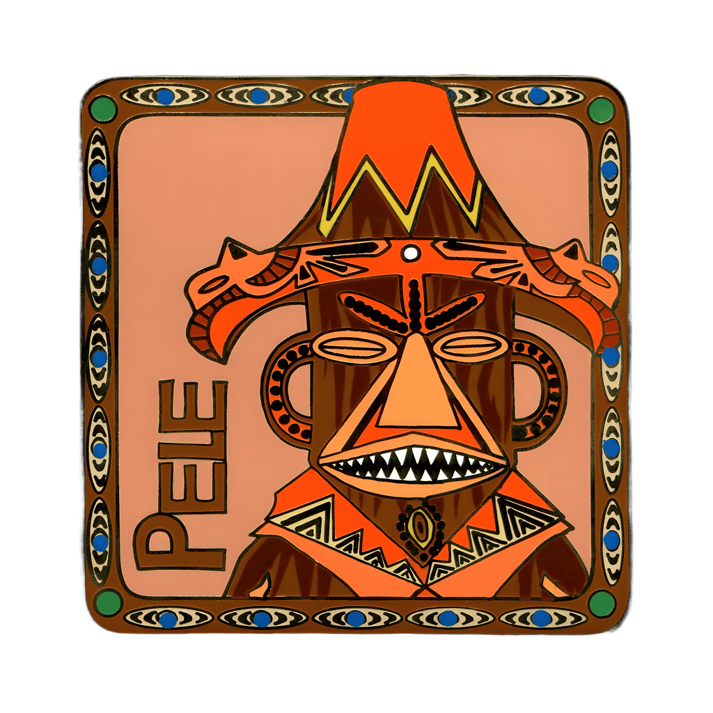 Pele Disney pin