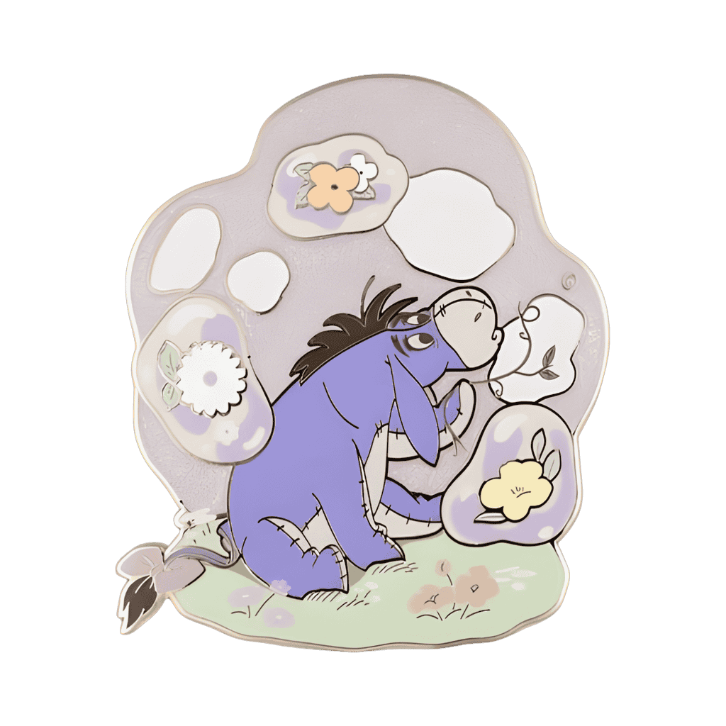 Eeyore Glitter Disney pin