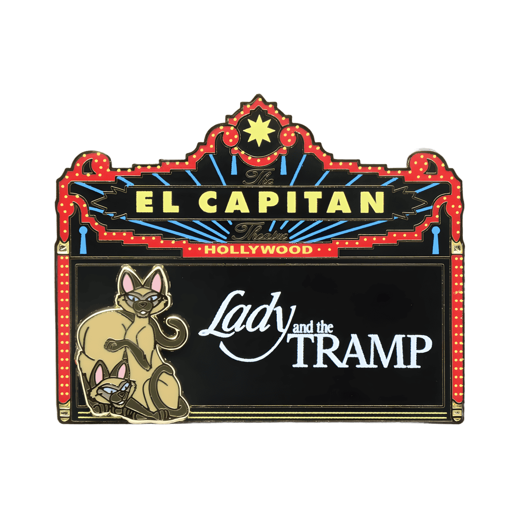 Lady and the Tramp #4 - Si and Am Disney pin