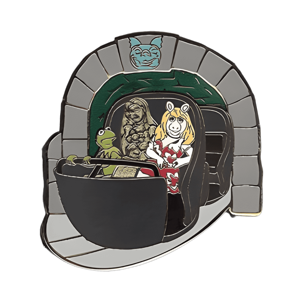 Kermit and Miss Piggy Disney pin
