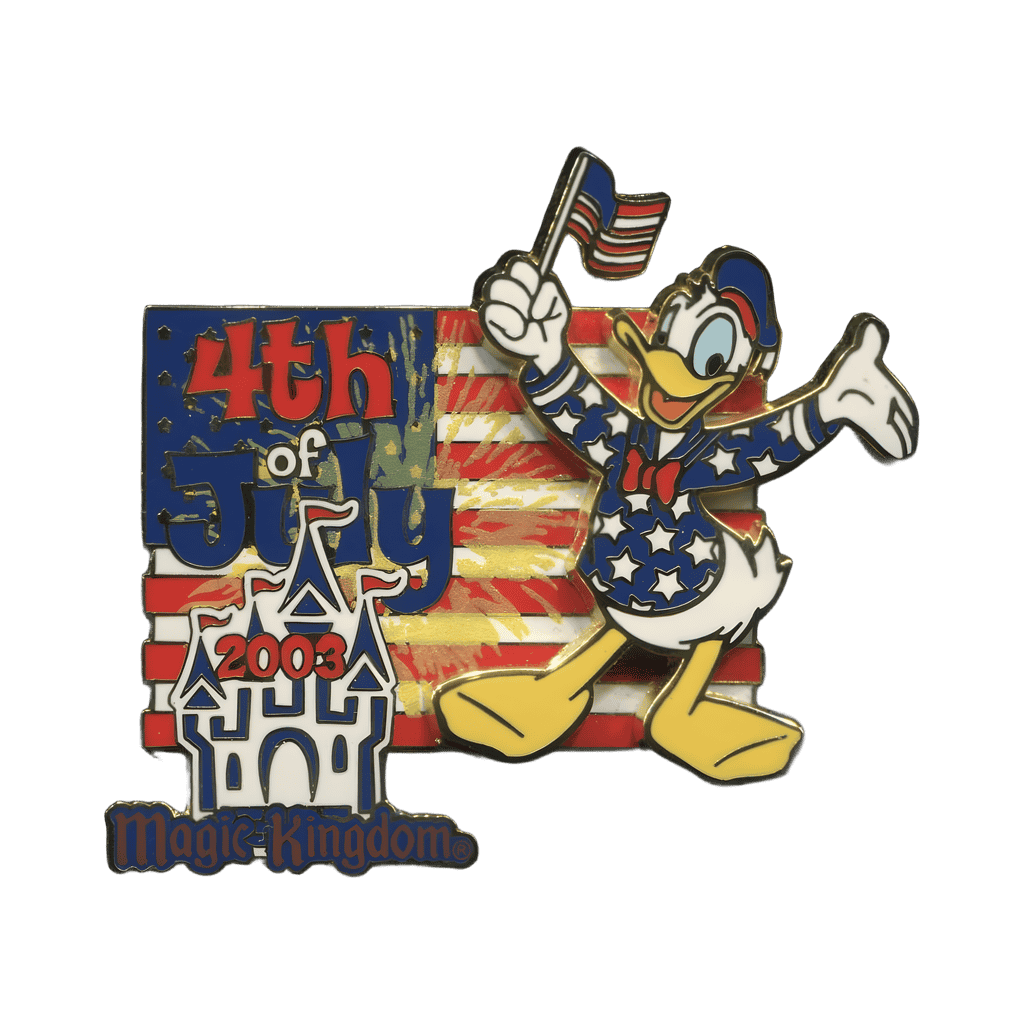 4th of July 2003 (Magic Kingdom/Donald) Disney pin