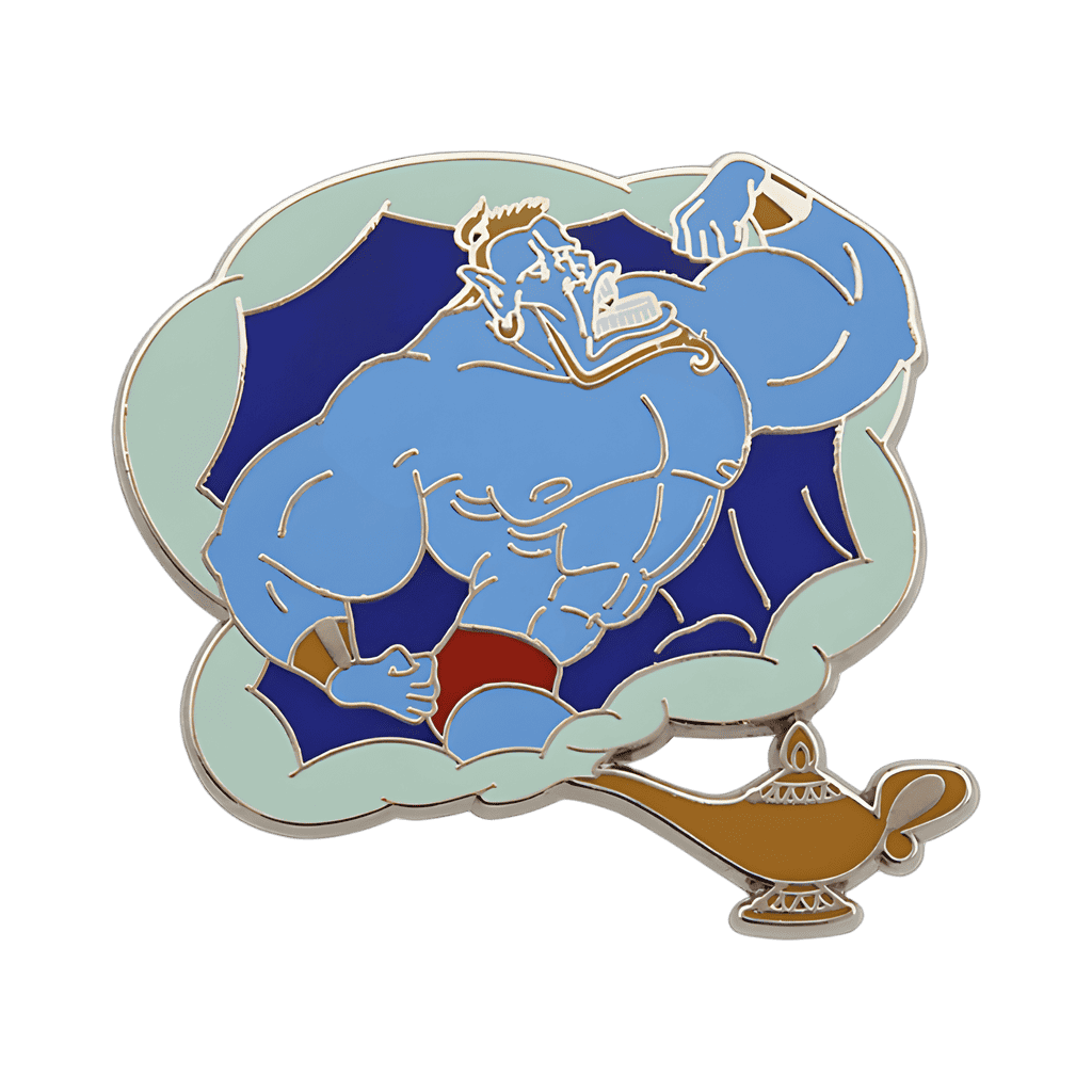 Body Builder Genie Disney pin
