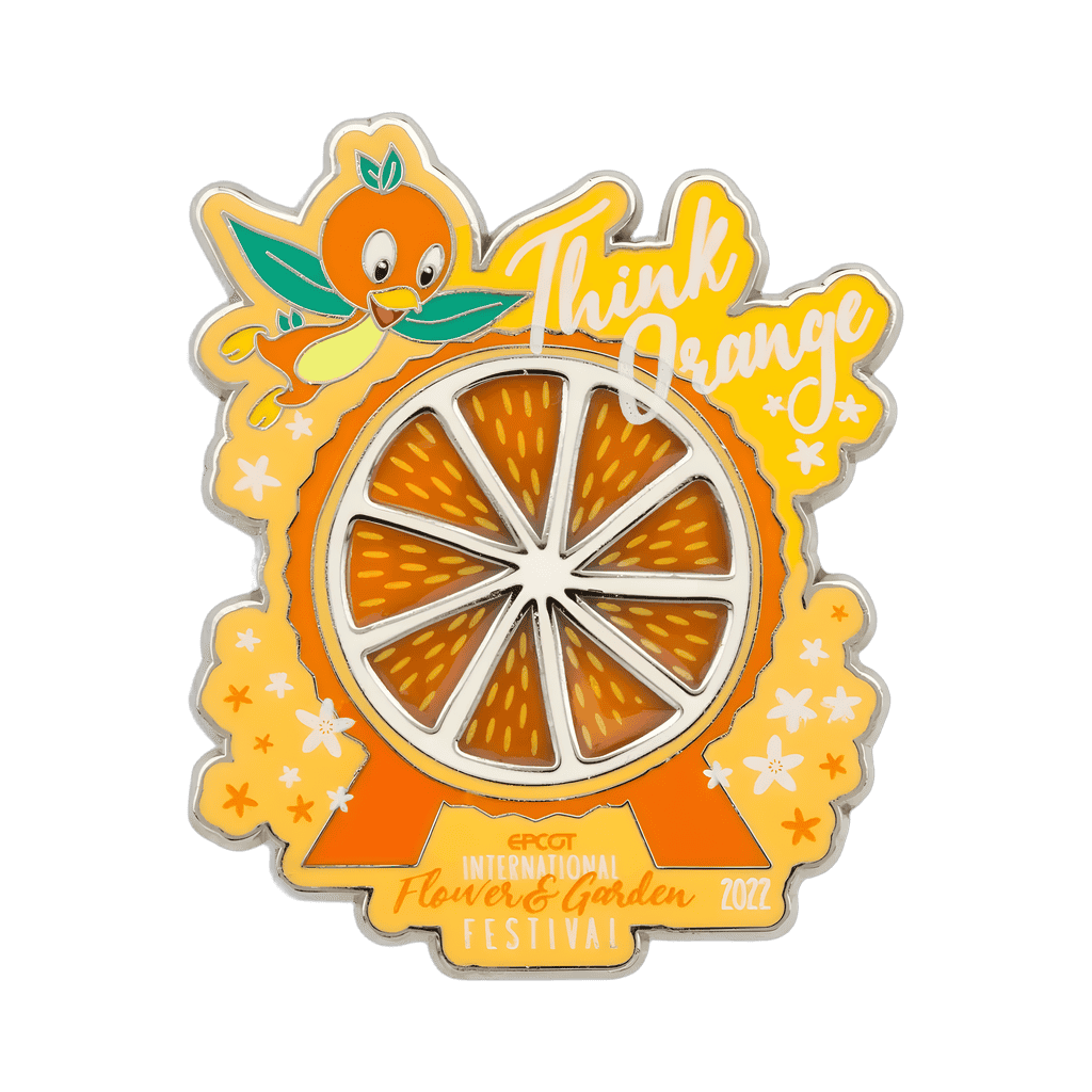 Orange Bird Think Orange Disney pin