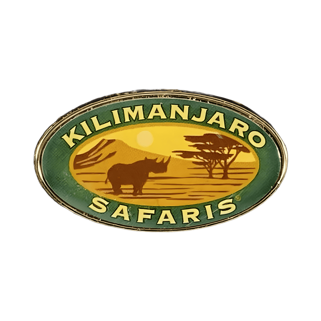 Kilimanjaro Safaris Bucket Hat 5-Pin Set — Oval Rhino Logo Disney pin