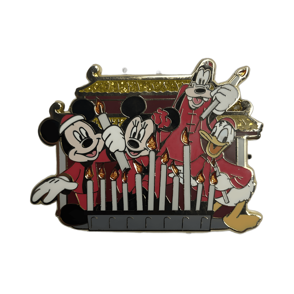 Mickey, Minnie, Goofy, and Donald Disney pin