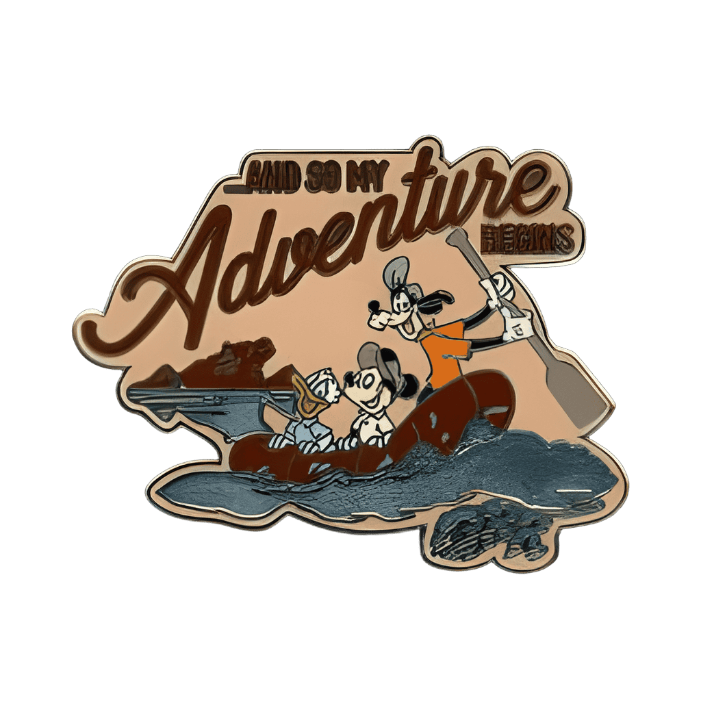 And So My Adventure Begins Disney pin