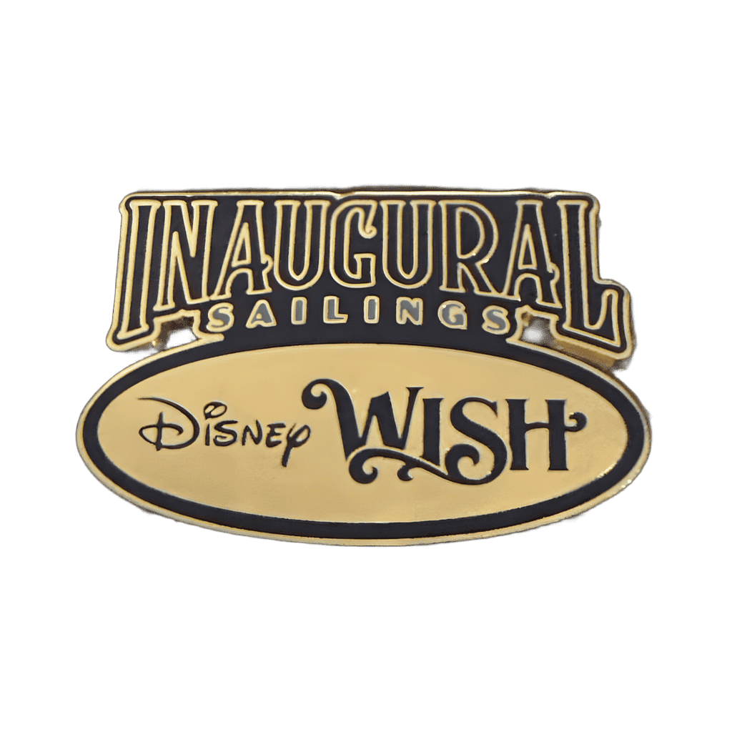 Inaugural Sailings Disney Wish Disney pin