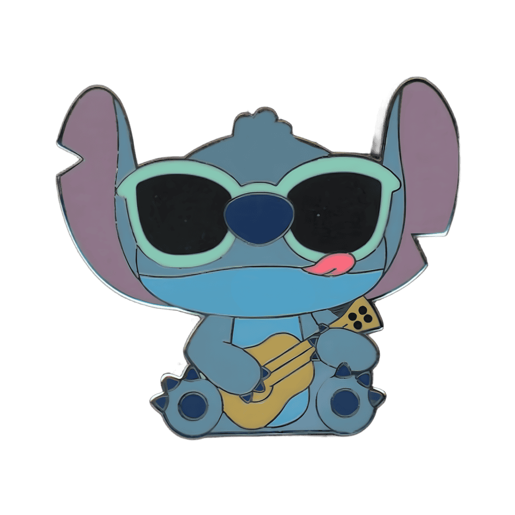 Stitch with Ukulele Disney pin