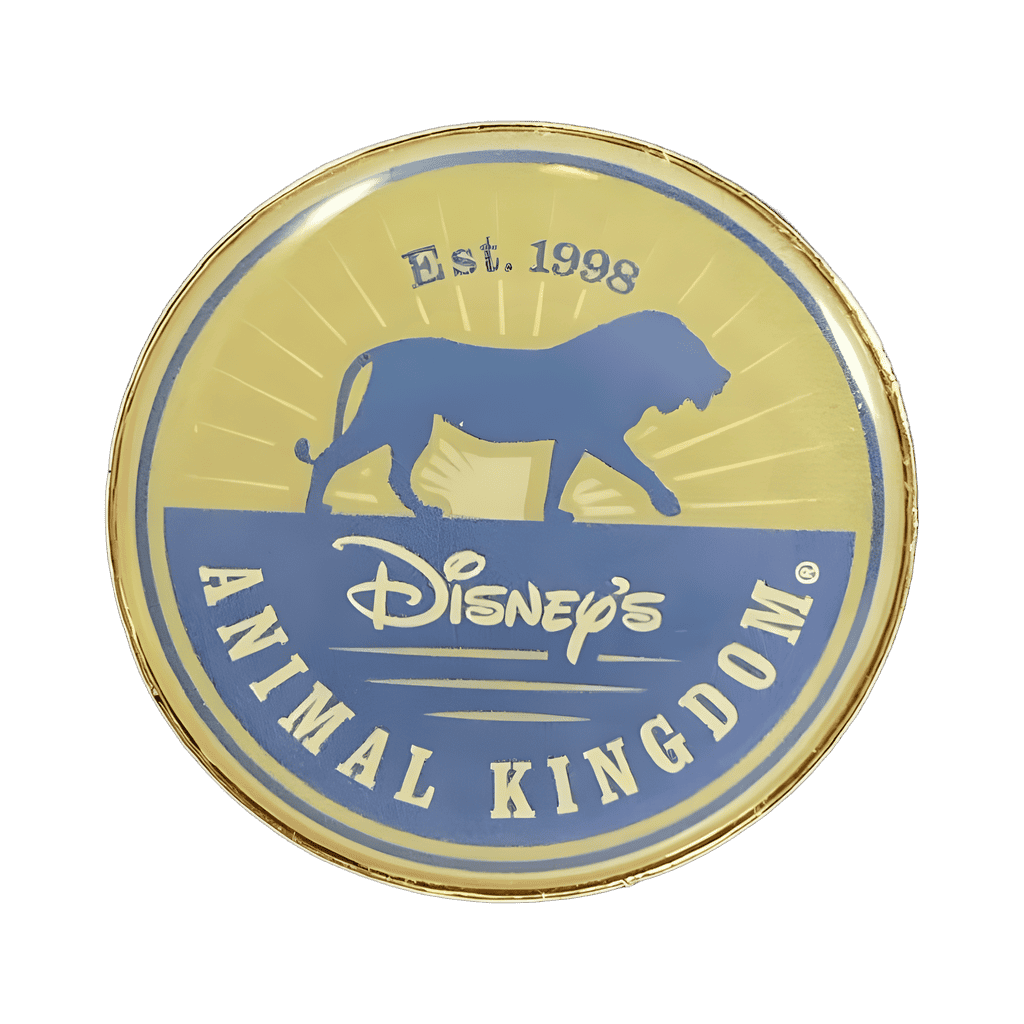 Animal Kingdom Safari Hat 6-Pin Set — Disney's Animal Kingdom Est. 1998 Lion Disney pin