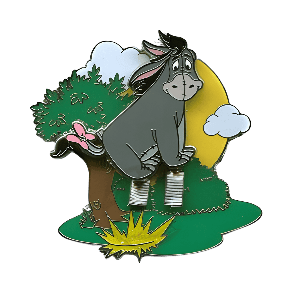 Eeyore Bounces Disney pin