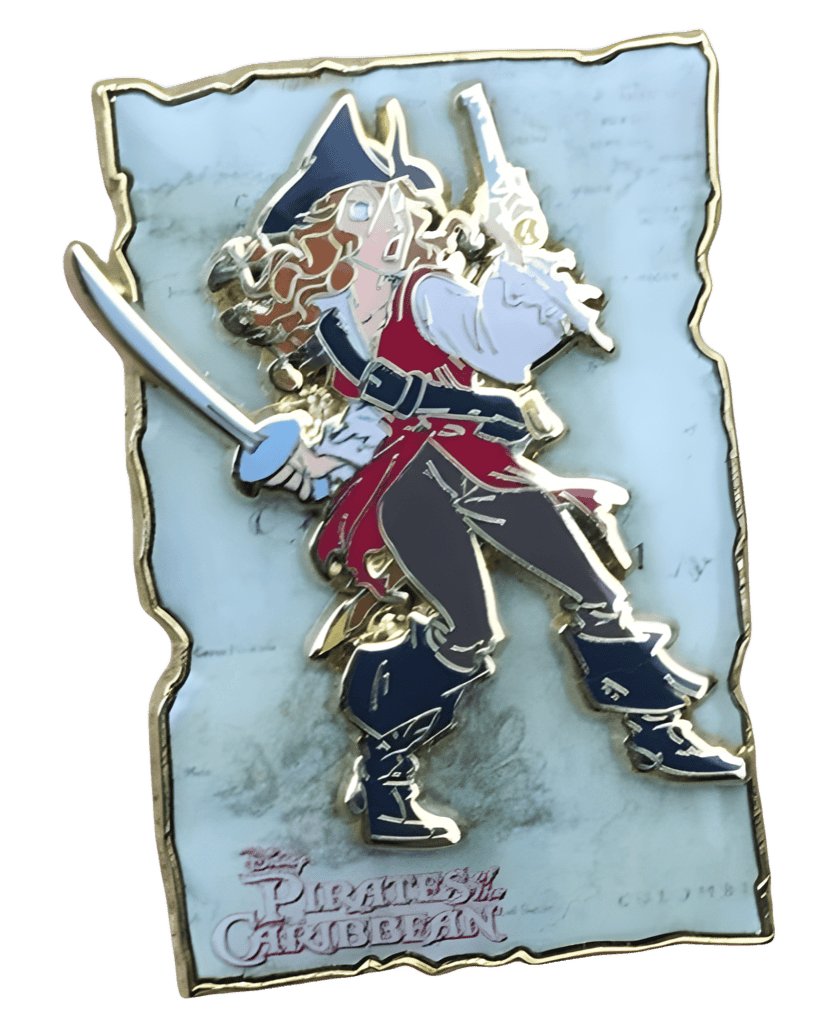 Elizabeth Swann Animated Disney pin