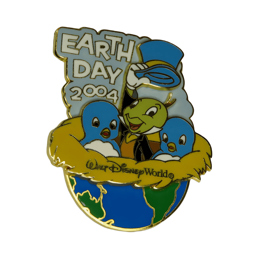 Earth Day 2004 - Jiminy Cricket Disney pin