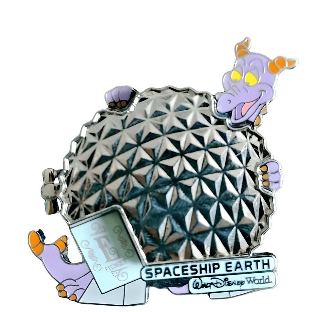Spaceship Earth - Figment Disney pin